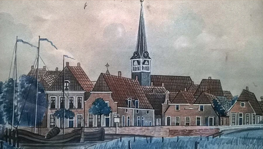 Gezigt op Zwarsluis fragment WP 20150709 015